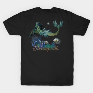 Awesome steampunk seahorse T-Shirt